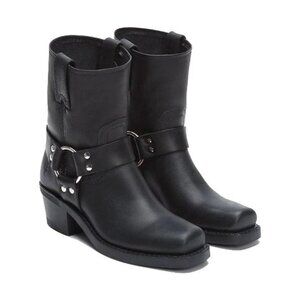 Frye Harness 8R Boot Black Size 6
